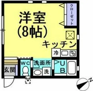 e-House【W2号室】の間取り