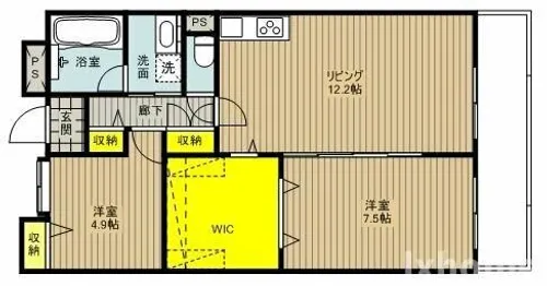 ボンメゾンフタバ【3階】の間取り
