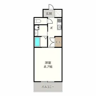 イセハイツ【505号室】の間取り