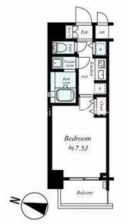 エスライズ梅田北【2階】の間取り