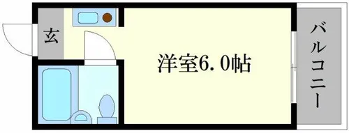 レガーレ大正【3階】の間取り