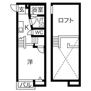 Creo矢田【2階】の間取り