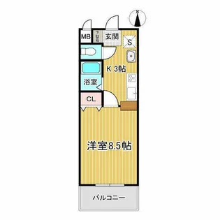 ラ・フォレストコート【205号室】の間取り