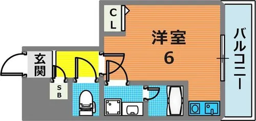ARCO PLACE【5階】の間取り