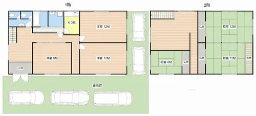 ドミトリーハウスKINMA【1号室】の間取り