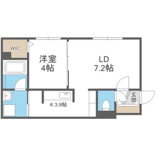 グランドサクセスピスタ【4階】の間取り