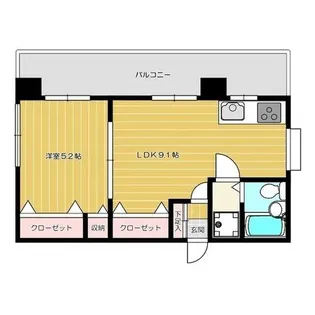 藤和高取ホームズ【505号室】の間取り