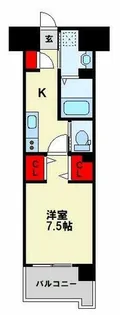 ウィングス西本町【14階】の間取り