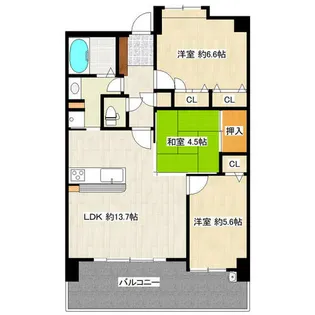 モントーレブルー・ラ・メールキャビン棟【1008号室】の間取り