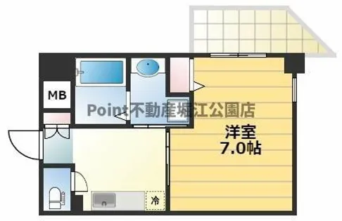 サンライト吉野【3階】の間取り