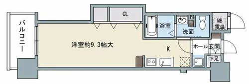 エスポルテ福島【5階】の間取り