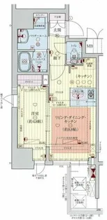 プレサンス北浜レガーロ【7階】の間取り