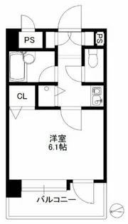 ライオンズマンション大手門第2【403号室】の間取り