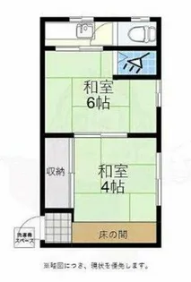 大阪府堺市東区引野町2丁【アパート】の間取り