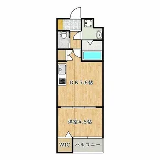 大阪府羽曳野市野々上5丁目【アパート】の間取り
