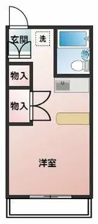 リトルハイム豊【103号室】の間取り