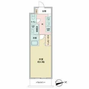 KDXレジデンス今池【10階】の間取り