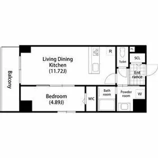 GRAN DUKE栄elima【12階】の間取り