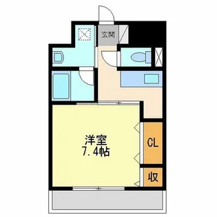 ドルチェヴィータファースト【6階】の間取り