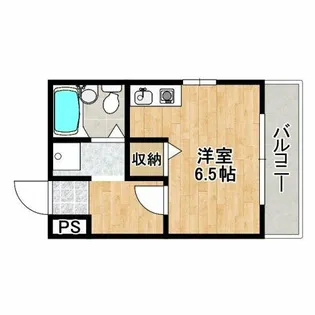 相本マンション【4階】の間取り