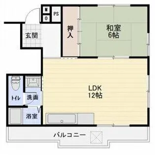 メゾン徳川【2階】の間取り
