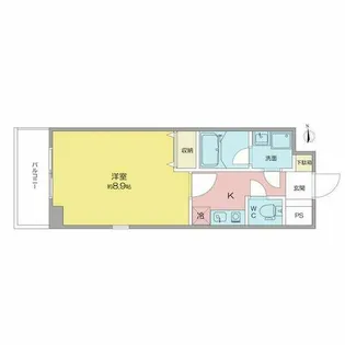 カーサ千種B【3階】の間取り