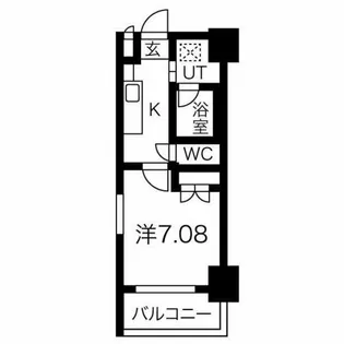 アールズタワー池下西【1階】の間取り