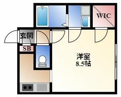 Branche上前津FRERE【4階】の間取り