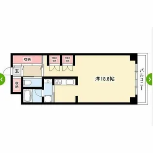 モンレーヴ千種【1階】の間取り