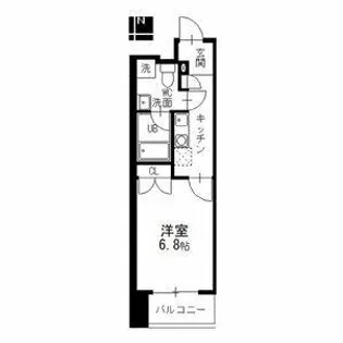 セントレイクセレブ代官町【10階】の間取り