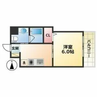 プロビデンス栄南【7階】の間取り