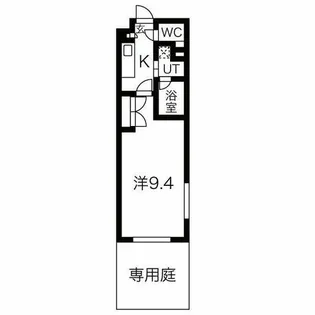 シティライフ本山東【1階】の間取り