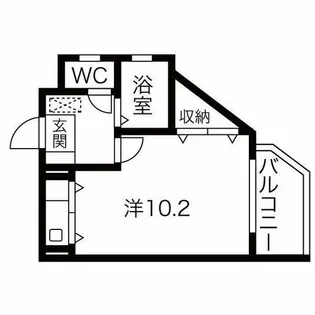 シティライフ池下【4階】の間取り