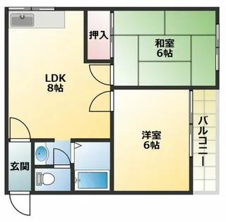 メゾングレース【3階】の間取り