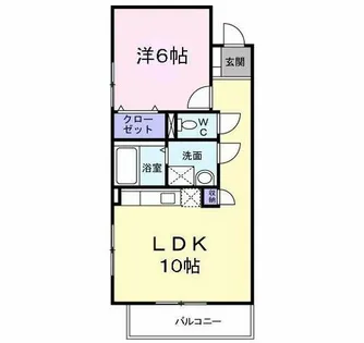 アンシャンテ【2階】の間取り