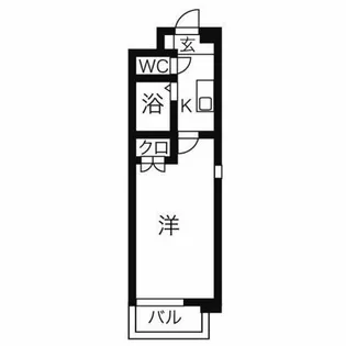 ジュネス藤原【2階】の間取り