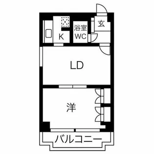 レインボー第3金山【3階】の間取り