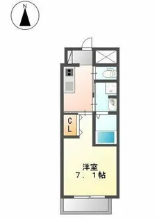 プリオール椿PartⅡ【2階】の間取り