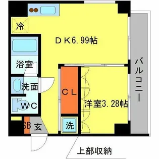 LEGIAN【3階】の間取り