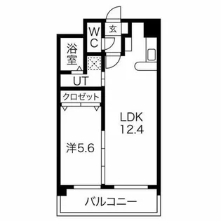 ドルチェ茶屋ヶ坂【1階】の間取り