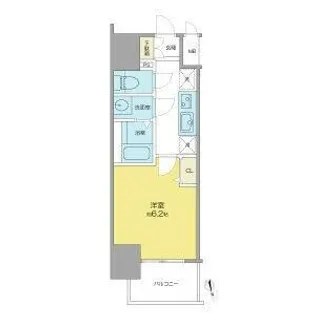 プレサンスTHE大須観音【9階】の間取り