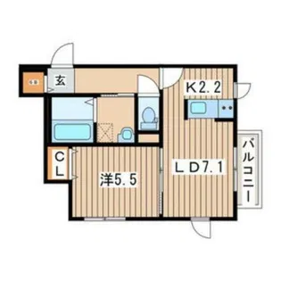 RS中の島【2階】の間取り