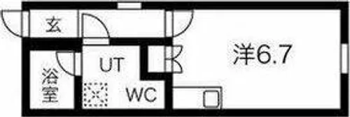 Pre cher 浄心(プリシェールじょうしん)【1階】の間取り