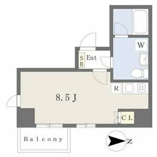 M’sマンション【11階】の間取り
