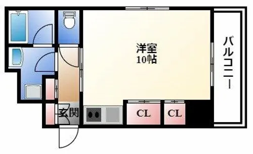 グランエターナ名古屋鶴舞【3階】の間取り