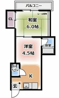 カルム柳町【3階】の間取り