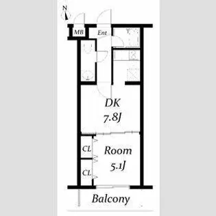 城木館【3階】の間取り