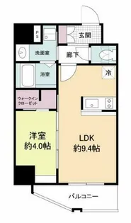 THE HUB MIYAKOJIMA【9階】の間取り