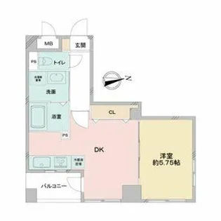 アーバンラックス今池【2階】の間取り