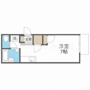 塚本ハイツⅡ【1階】の間取り